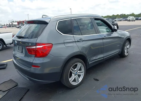 2012 BMW X3 xDrive35I from USA, damaged, VIN 5UXWX7C58CL737700